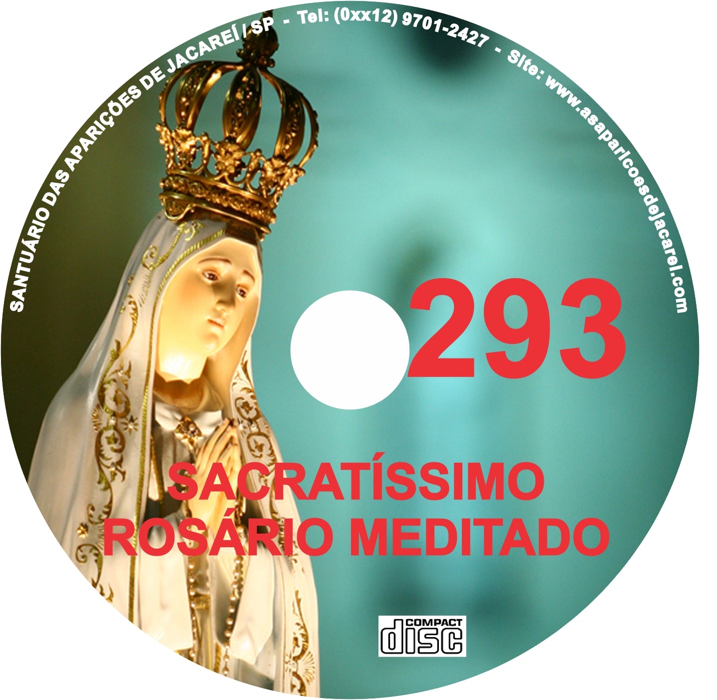 CD Rosário Meditado 293 CD Rosário Meditado 293